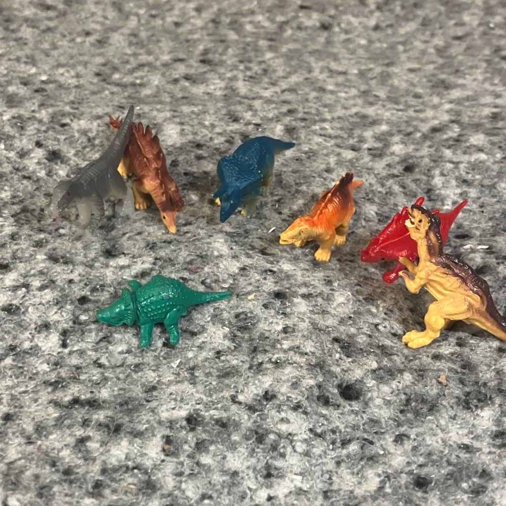 Mini dinosaur action figure